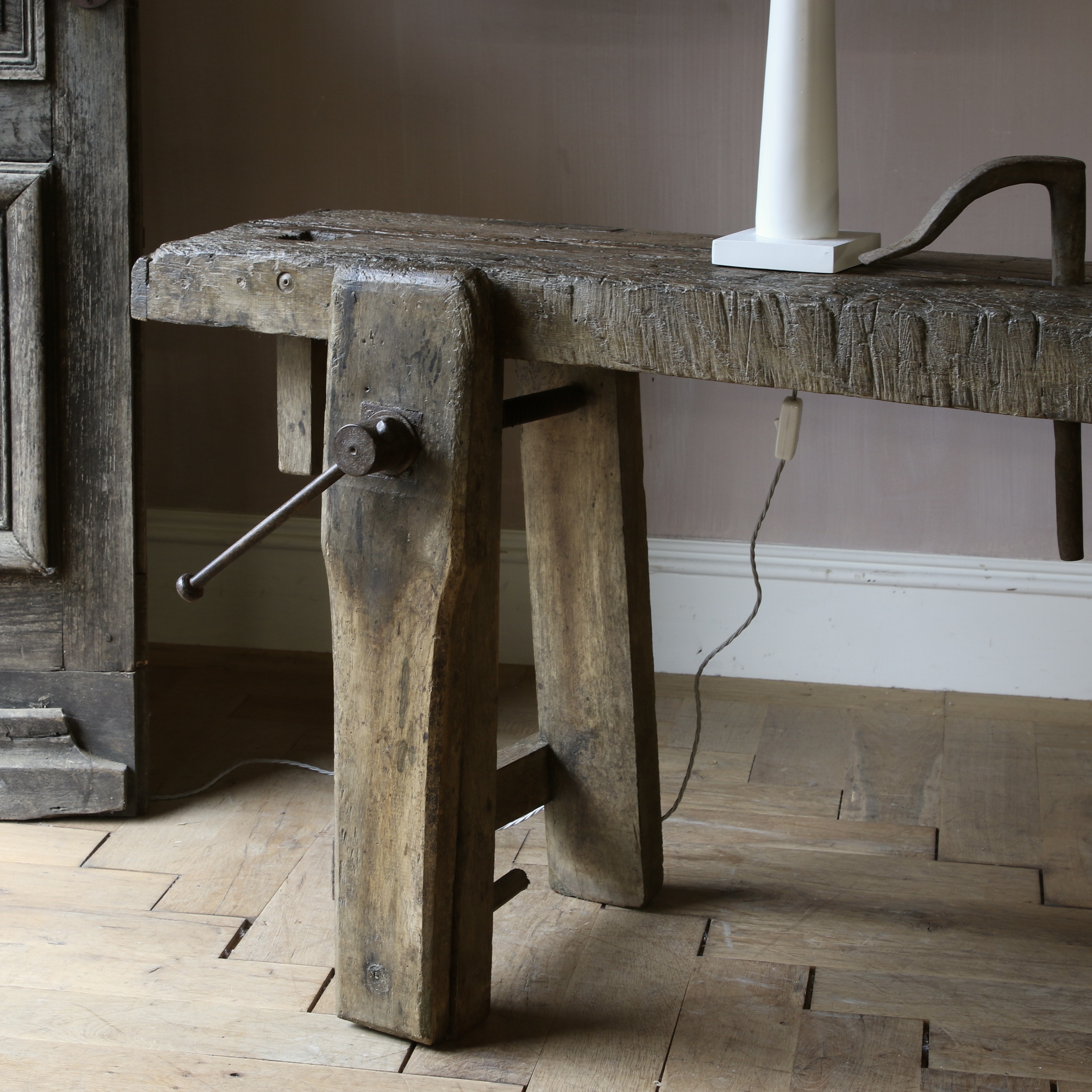 Large Oak Workbench // 2110mm